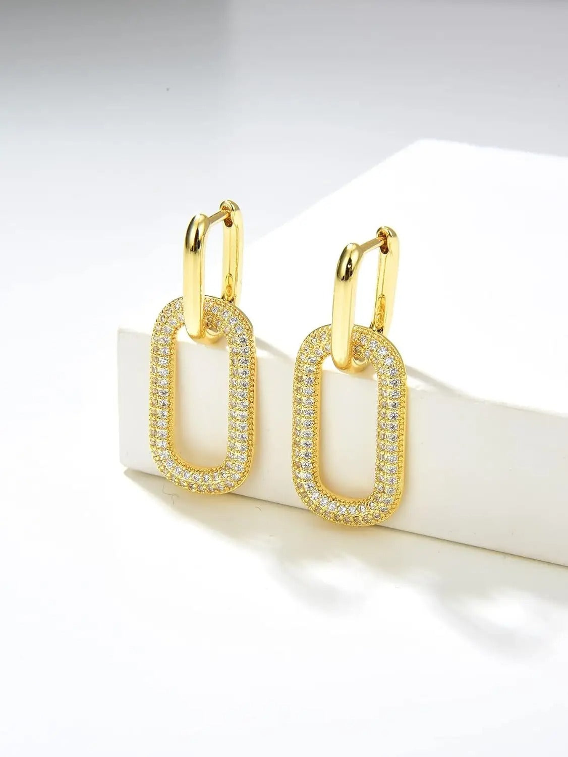 Elegant Gold Drop Earrings